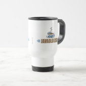 Mug De Voyage Drôle de café (Devant droit)