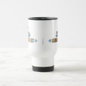 Mug De Voyage Drôle de café (Centre)