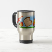 Mug De Voyage Drôle de dessin animé de fourmis (Devant gauche)