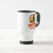 Mug De Voyage Drôle de motivation de course de Bigfoot (Devant droit)