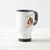 Mug De Voyage Drôle de motivation de course de Bigfoot (Devant droit)