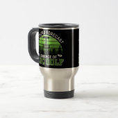Mug De Voyage Drôle Disque Golfer Disque Golf Pun Gear Disque Go (Devant gauche)