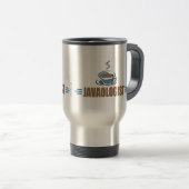 Mug De Voyage Drôle du café (Devant droit)