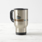 Mug De Voyage Drôle du café (Devant gauche)
