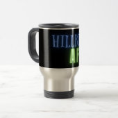 Mug De Voyage Drôle Hillbilly AF Néon (Devant gauche)