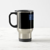 Mug De Voyage Drôle Hillbilly AF Néon (Gauche)