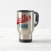 Mug De Voyage Drôle "il est temps de Mueller " (Devant droit)