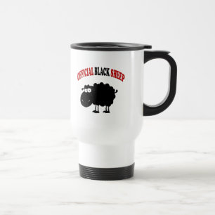 Mug De Voyage Drôle mouton noir