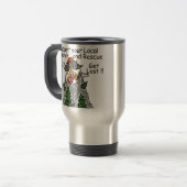 Mug De Voyage Drôle obtenez perdu (Devant gauche)