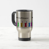 Mug De Voyage Drôle Pharmacien Grippe Balayée Gris (Devant gauche)