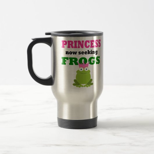 Mug De Voyage Drôle Princesse (Gauche)