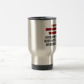 Mug De Voyage Drôle professeur d'économie .. Très improbable (Centre)