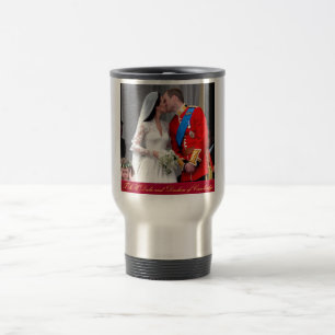 Mug De Voyage Duc et duchesse de Cambridge Mariage royal