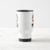Mug De Voyage Durable : Objectifs, grâce et vie verte (Centre)