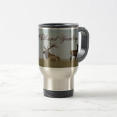 Mug De Voyage E15 Bull Elk et Yearlings (Devant droit)
