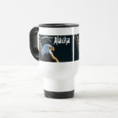 Mug De Voyage Eagle à l'attention ; L'Alaska (Devant gauche)