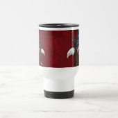 Mug De Voyage Eagle Drapeau Voyage Mug (Centre)