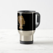 Mug De Voyage Ebony Woman, this cup is a symbol empowerment (Devant droit)