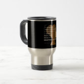 Mug De Voyage Ebony Woman, this cup is a symbol empowerment (Devant gauche)