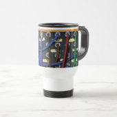 Mug De Voyage Échange téléphonique (Devant droit)
