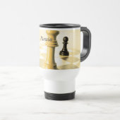 Mug De Voyage Échecs de la Russie (Devant droit)