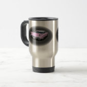 Mug De Voyage Éclair rose de Cadillac (Devant gauche)