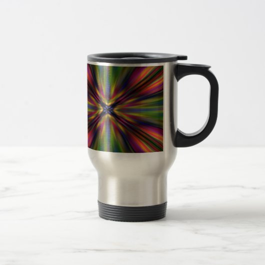 Mug De Voyage Éclatement coloré (Droit)