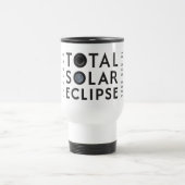 Mug De Voyage Éclipse solaire totale (Centre)