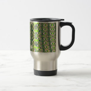 Mug De Voyage Eco Africa Motif - Art Africain Inspiré Par La Nat