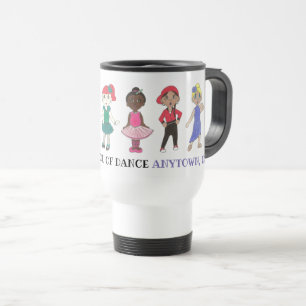 Mug De Voyage École de danse customisée Studio enseignant Ballet