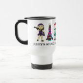 Mug De Voyage École de danse customisée Studio enseignant Ballet (Gauche)