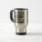 Mug De Voyage École de soins infirmiers de Focker drôle (Devant gauche)