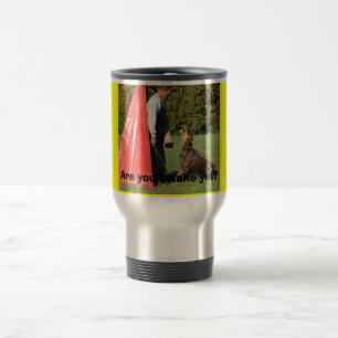 Mug De Voyage Écorce et prise de Schutzhund - customisées