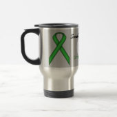 Mug De Voyage Écran de carbone vert Tmpl par Kenneth Yoncich (Gauche)