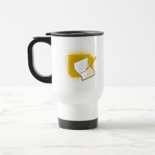 Mug De Voyage Écriture Lover (Gauche)