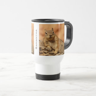 Mug De Voyage Écureuil de sol réfrigéré Personnalisé