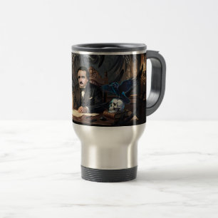 Mug De Voyage Edgar A. Poe composant Le Corbeau dans des rêves g