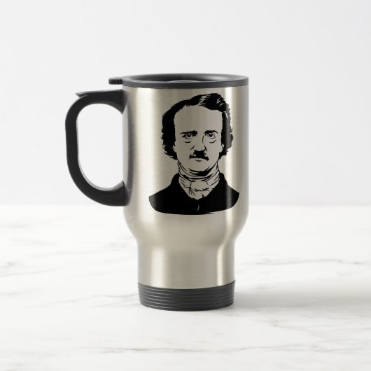 Mug De Voyage Edgar Allen Poe Raven (Gauche)