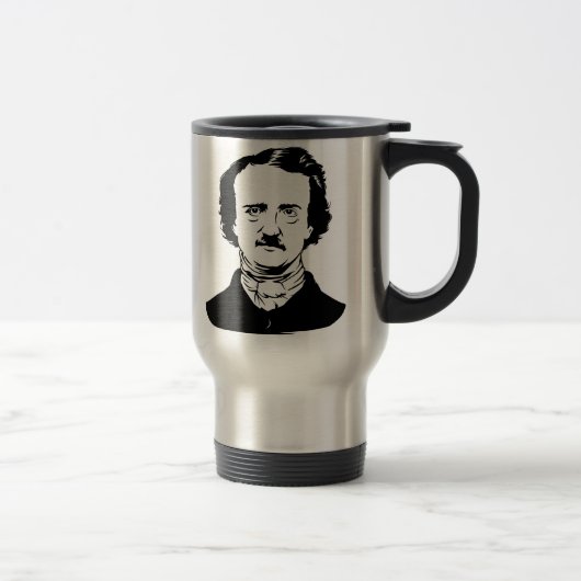 Mug De Voyage Edgar Allen Poe Raven (Droit)