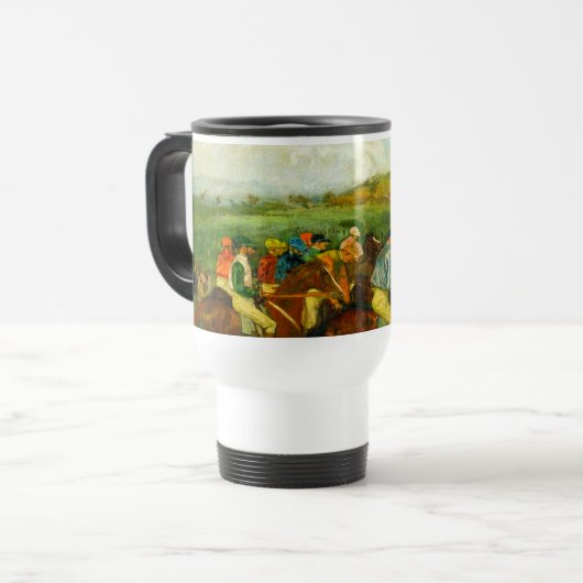 Mug De Voyage Edgar Degas Équitation (Devant gauche)