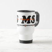 Mug De Voyage Éduquer le support de l'avocat...MS (Devant droit)