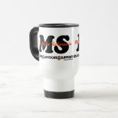 Mug De Voyage Éduquer le support de l'avocat...MS (Devant gauche)
