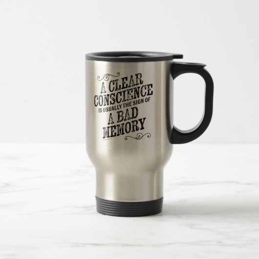 Mug De Voyage Effacer la confusion (Droit)