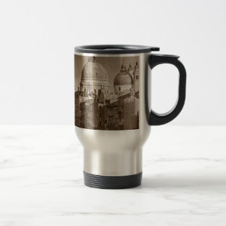 Mug De Voyage Effet Papier Sepia Venise Grand Canal