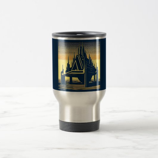Mug De Voyage Église futuriste SF 2 (Centre)