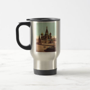 Mug De Voyage Église St. Basile, place Rouge Moscou