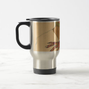 Mug De Voyage Egon Schiele Autoportrait Avec Les Mains Sur La Po
