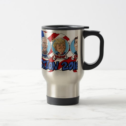 Mug De Voyage Élection présidentielle de 2016 (Droit)