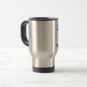 Mug De Voyage Électricien à caféine (Devant gauche)