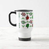 Mug De Voyage Élément de Noël Thermique (Gauche)